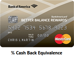 Better Balance Rewards - Percent Cash Back