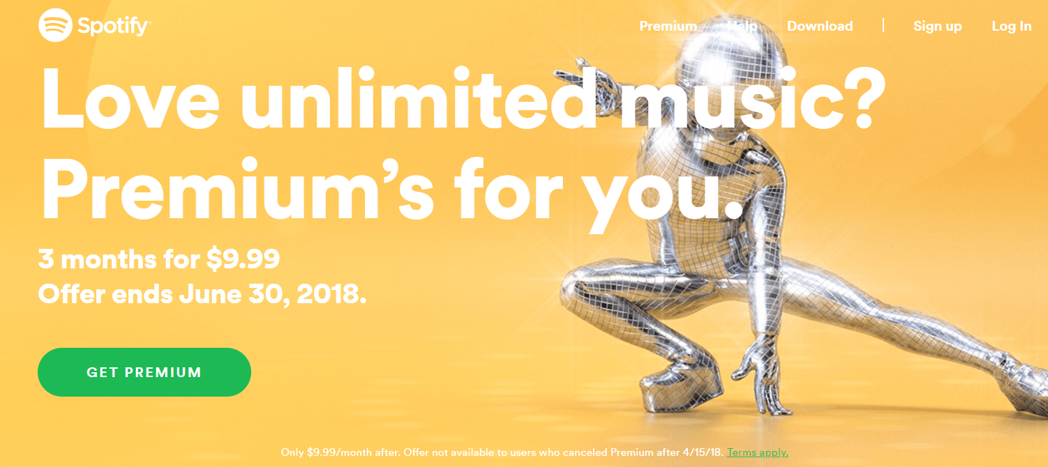 Spotify 3 Months Premium For 9.99 For Previous Customers Doctor Of