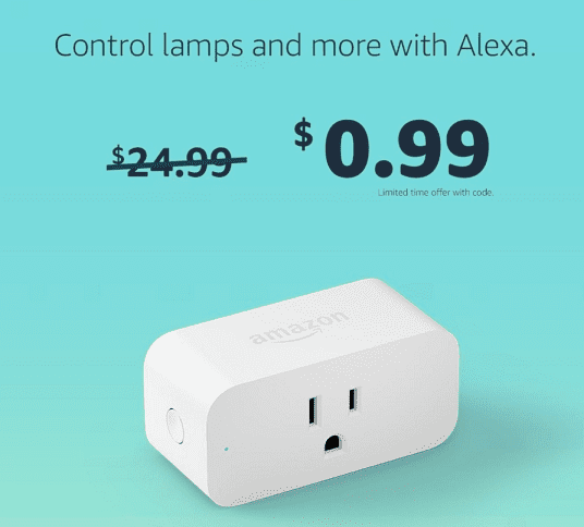 [YMMV] Amazon: Smart Plug For $0.99 With Promo Code -